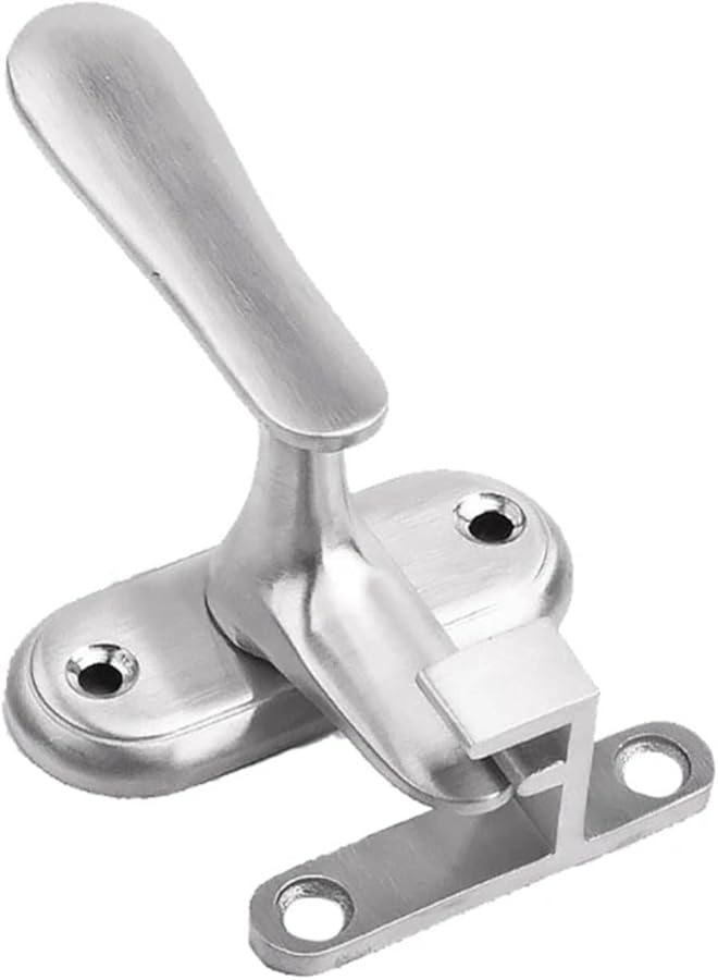 Large 5Pcs Stainless Steel Sliding Window Latch Handle Security Hasp Hardware Fittings - Image 2