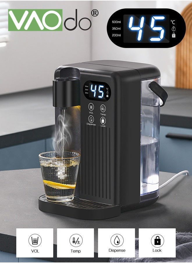 VAOdo - Water Purifier with Night Light Clear Lcd Cnc Panel 3s Heated Water Can be Directly Connected to External Bottled Water Water Dispenser Suitable for Milk Coffee and Tea - Image 1