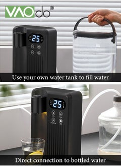 Water Purifier with Night Light Clear Lcd Cnc Panel 3s Heated Water Can be Directly Connected to External Bottled Water Water Dispenser Suitable for Milk Coffee and Tea - pzsku/Z08BA4C6735B6385D3FBDZ/45/_/1715676566/7d55888f-2f22-4b61-a4da-ddb57a41fe3e