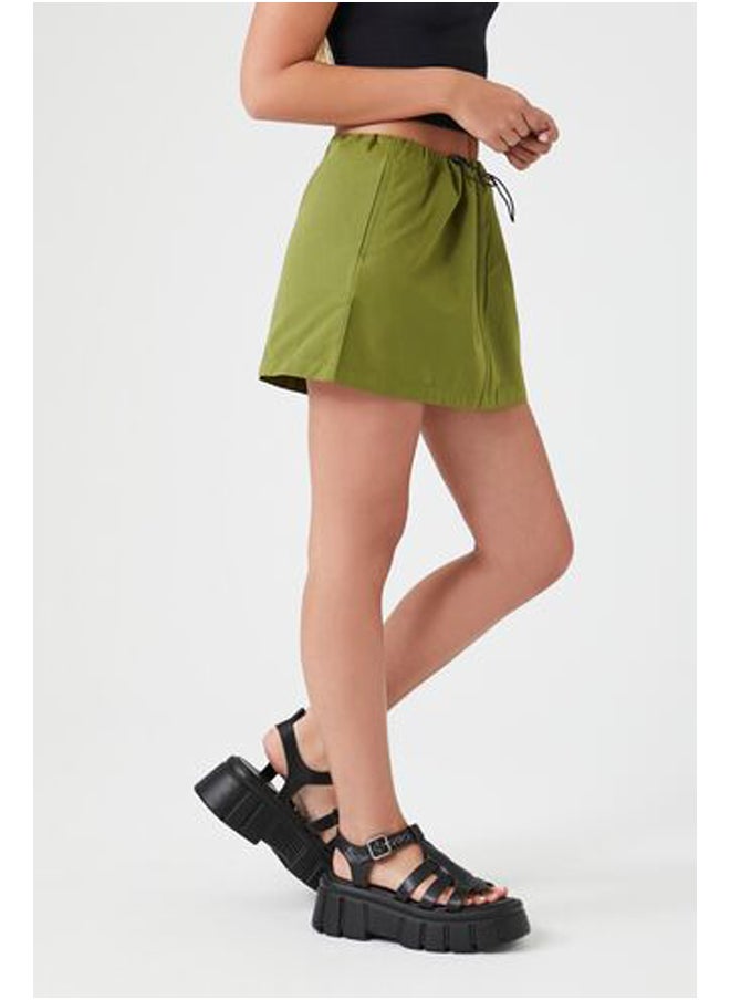 FOREVER 21 - Toggle Drawstring Mini Skirt - Image 1
