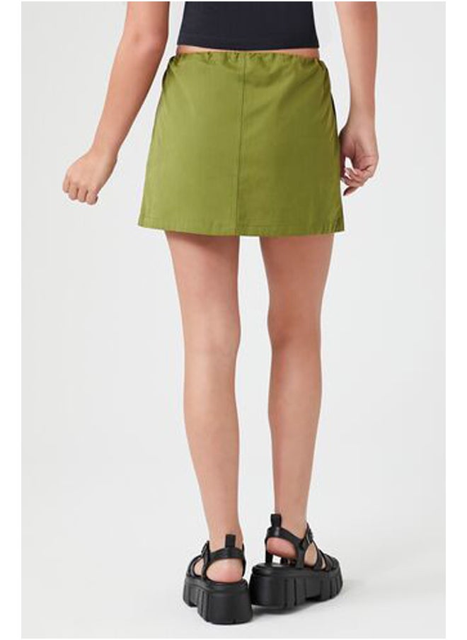 FOREVER 21 - Toggle Drawstring Mini Skirt - Image 1