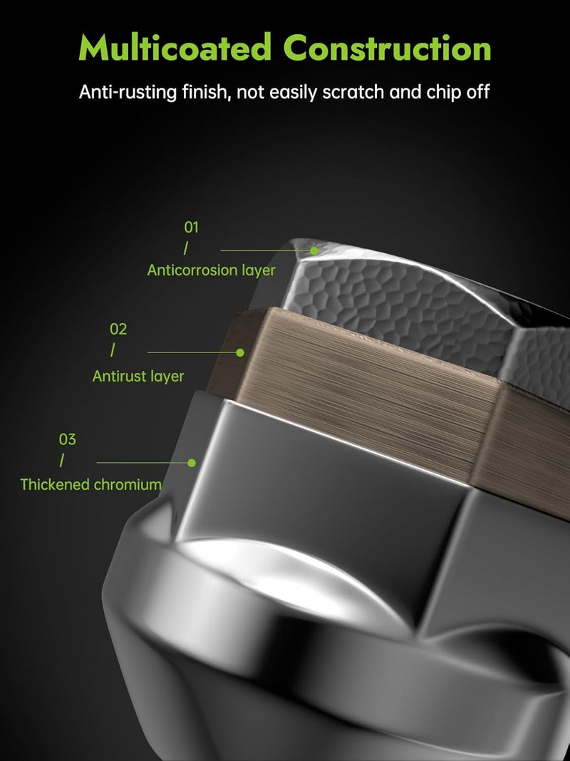 AUTOPTIM 20PCS M12X1.25 Open End Lug Nuts - Image 5