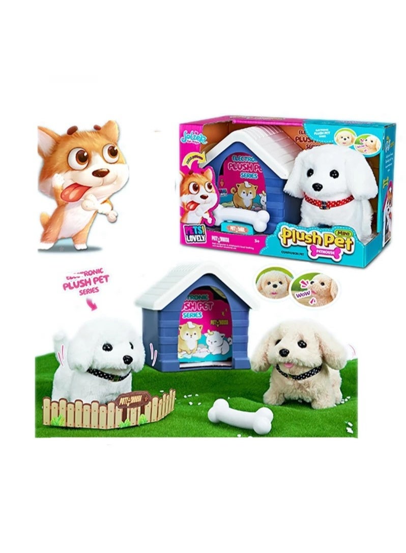 Jolier Fun Toys Play Set Light Puppy Mini Plush Pet Pet house - No:MC-1001 - Image 4