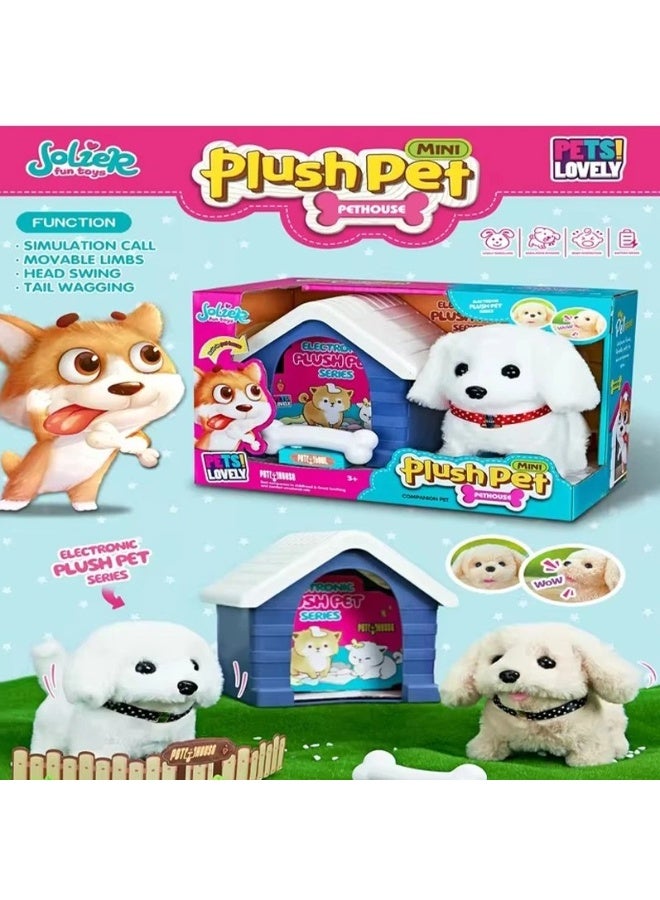 Jolier Fun Toys Play Set Light Puppy Mini Plush Pet Pet house - No:MC-1001 - Image 3