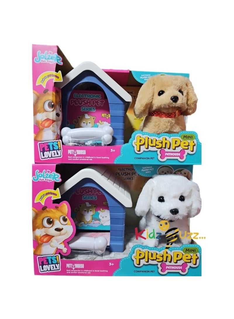 Jolier Fun Toys Play Set Light Puppy Mini Plush Pet Pet house - No:MC-1001 - Image 5