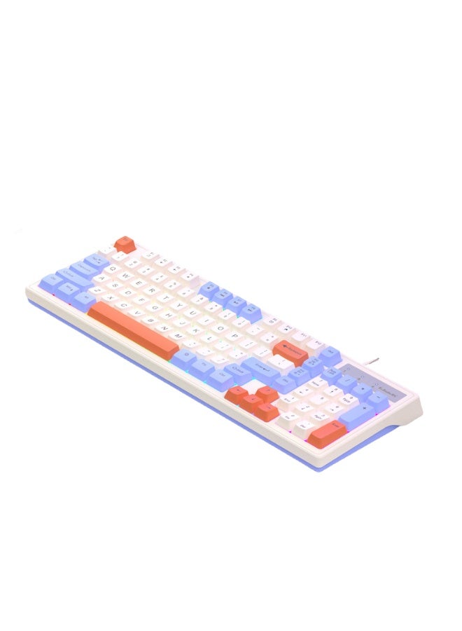 KUYING New Retro Mechanical Tactile Keyboard 