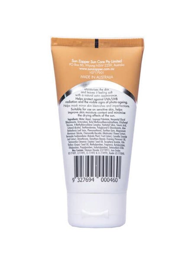 Sun Zapper Tinted Moisturiser SPF 50+ Medium/Dark BB Cream 50mL - Image 5