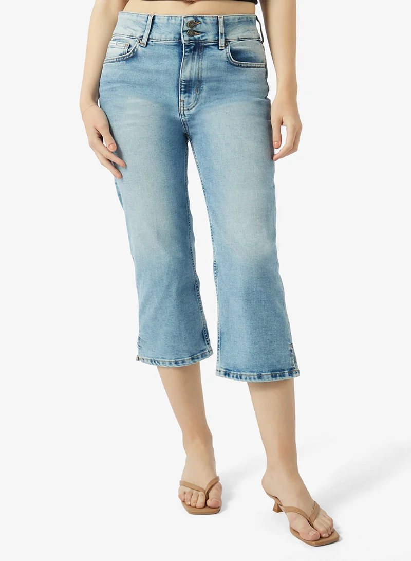 High Waist Slim Fit Jeans