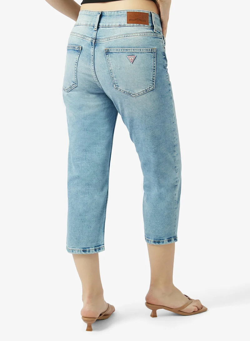 Guess  High Waist Slim Fit Jeans for Women | Best Price UAE