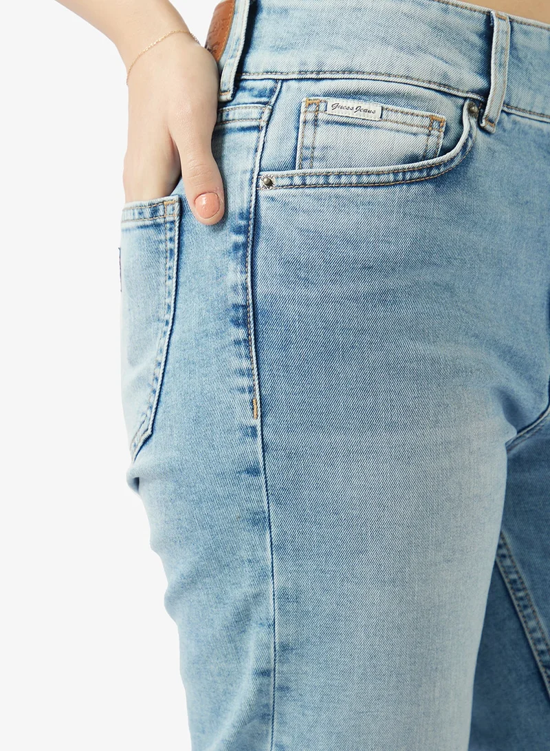 Guess  High Waist Slim Fit Jeans for Women | Best Price UAE