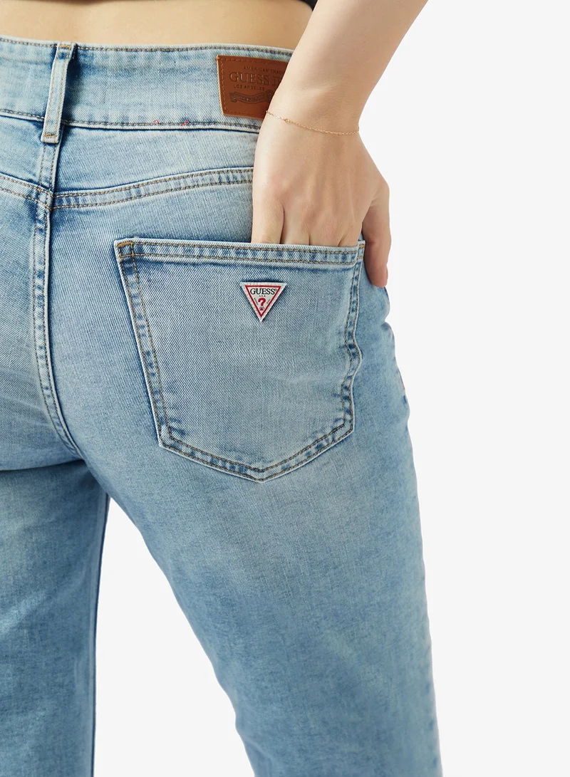 Guess  High Waist Slim Fit Jeans for Women | Best Price UAE