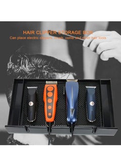 General Hair clipper tool holder, barber, non-slip tray with 4 notches, professional hair clipper stand for hair salon  - Image 2