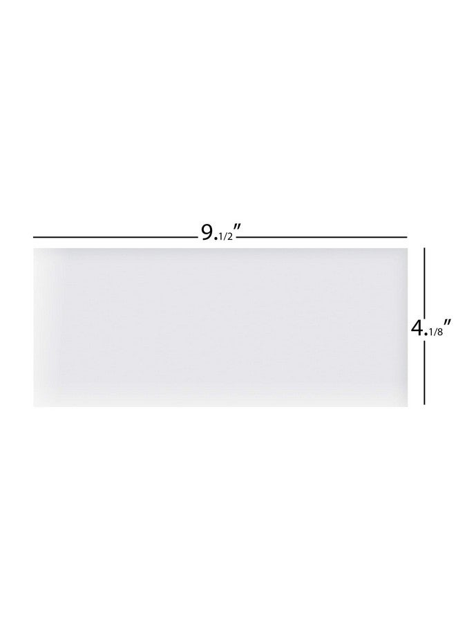 Splendoress 100 Mailing Envelopes Self Seal Letter Size Number 10 White Windowless Security Tinted Envelope 41/8 X 91/2 Inches Quality 24 Lb - Image 4