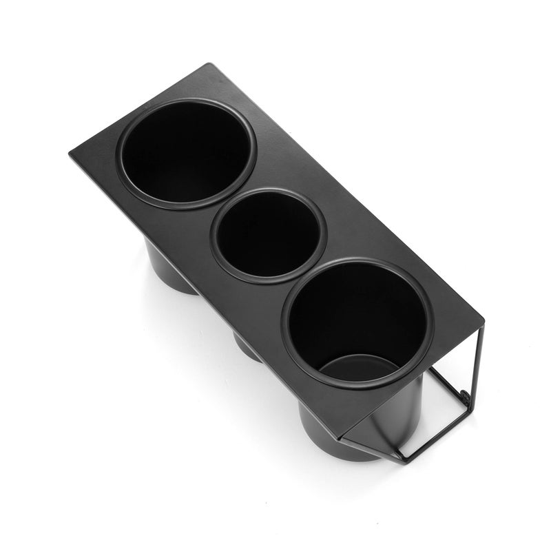 J JACKCUBE DESIGN Hair Dryer Holder Hair Styling Product Care Tool Organizer Bath Supplies Accessories Tray Stand Storage Bathroom Steel Hair Dryer Holder(Black) MK470B - Image 5