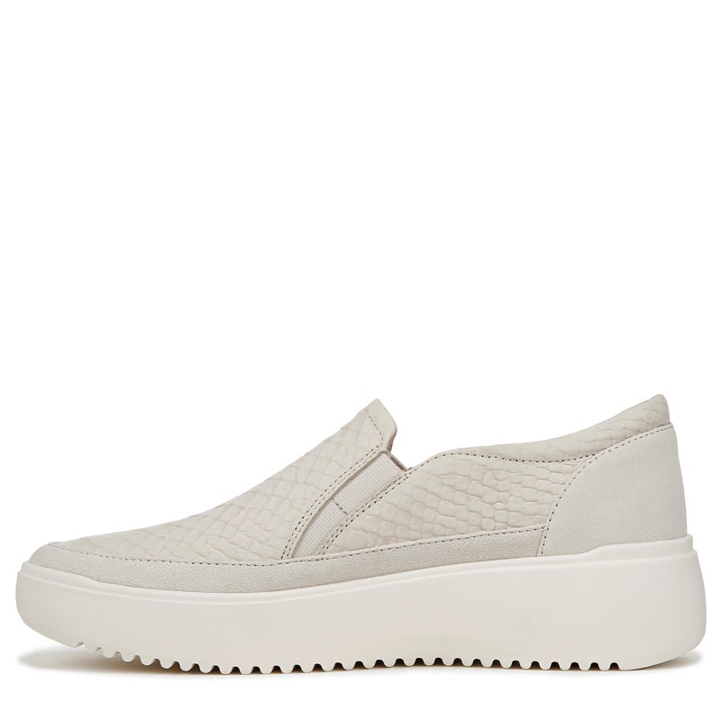 Vionic Womens Kearny Sneaker Cream Leather 9 M - Image 2