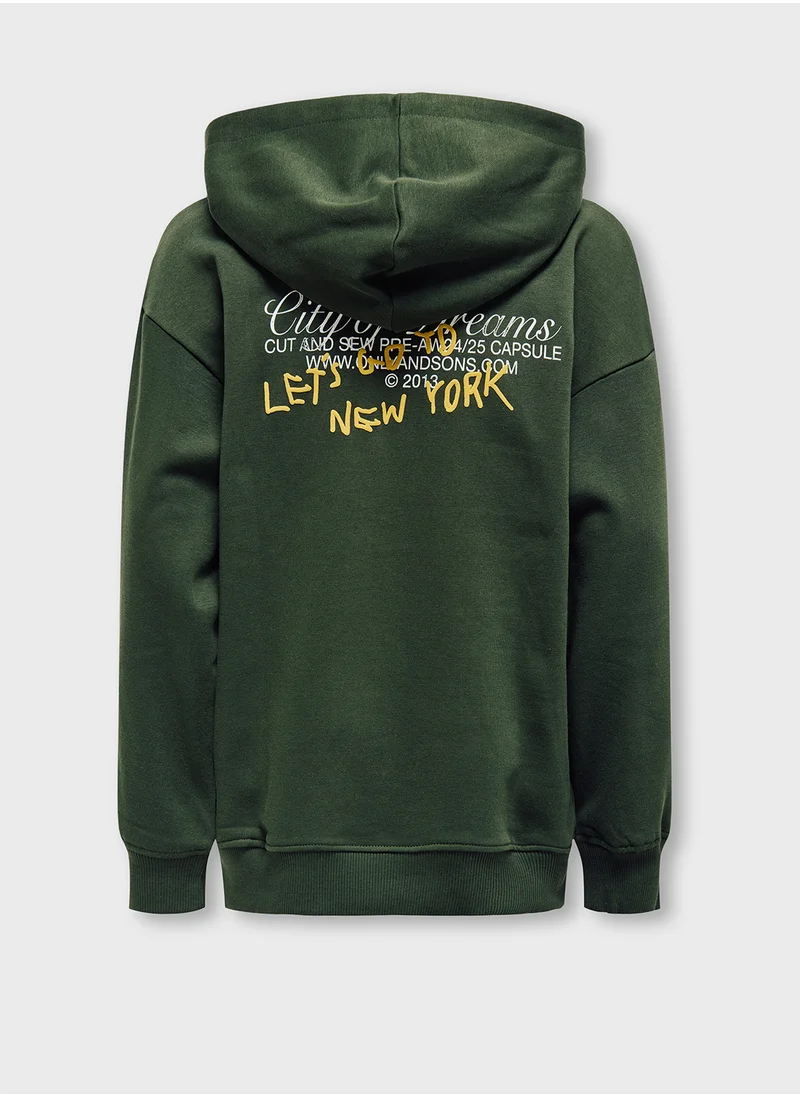 only_kids Kids Logo Hoodie