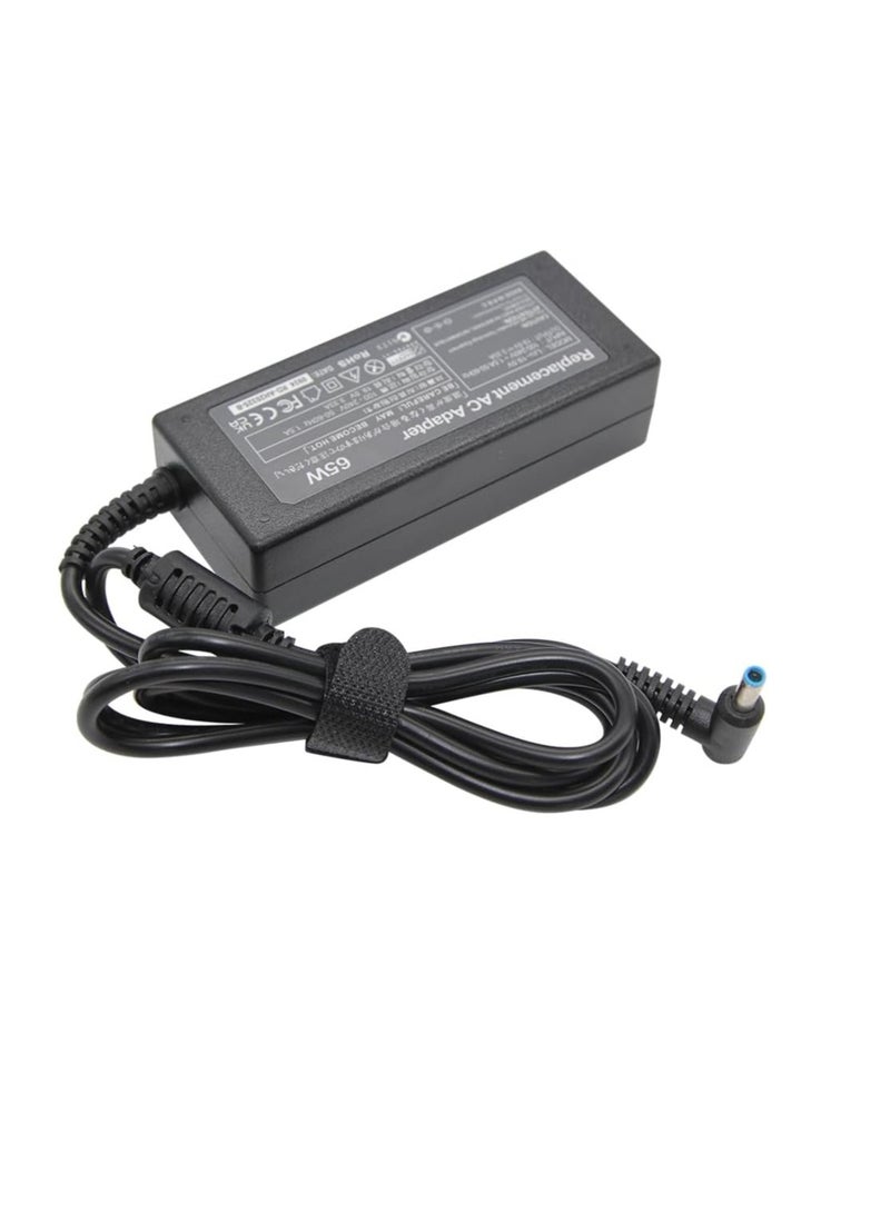 Terabyte 65W 45W 19.5V for Compatible with HP Chromebook 11 14 G3 G4 Pavilion X360 11 13 15-f Envy 13 15 17 Stream 11 13 14 Elitebook Folio 1040 g1 Laptop (Black) - Image 3