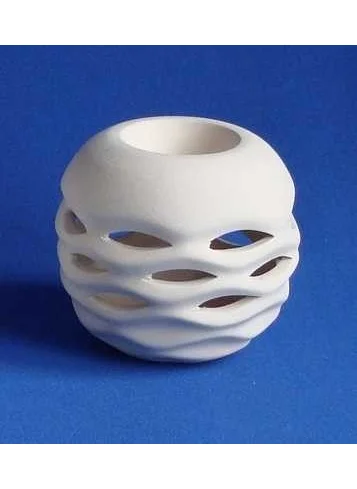 Artebella Ceramic Globe Candle Holder 9 x 8.5 cm
