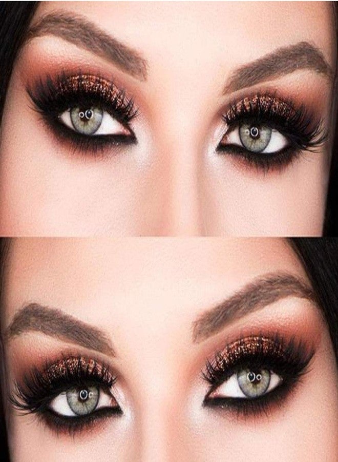 DAODER Lashes False Eyelashes Long Dramatic Mink Lashes 15mm Thick Volume Wispy Eye Lashes Pack Reusable Fake Eyelashes Bulk 10 Pairs (Dramatic Lashes) - Image 2
