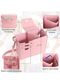 EVEREEN Adjustable Crossbody Bottle Holder Storage Bag with Detachable Strap, Compatible with Most Water Bottles, Versatile Pouch for Outdoor Use - Durable Material, Innovative Mounting Design for Various Settings  - Image 5