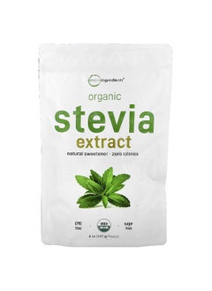 Micro Ingredients Micro Ingredients, Organic Stevia Extract Powder, 8 oz (227 g)  - Image 1