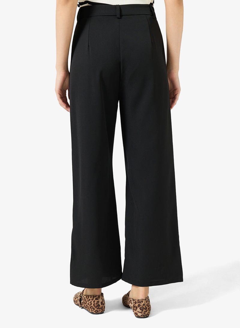 جينجر بنطلون واسع الساق مفصل - Image 3