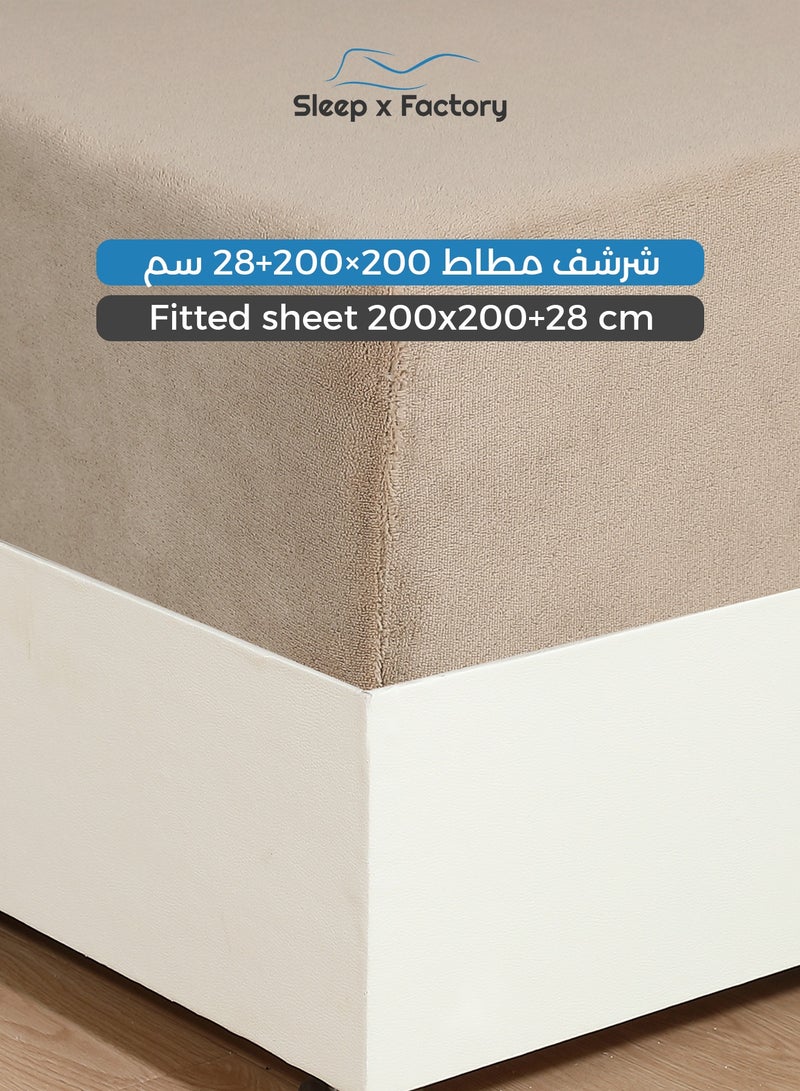 سليب × فاكتوري طقم مفرش شتوي مخمل مزخرف 6 قطع – مقاس كينج - Image 4