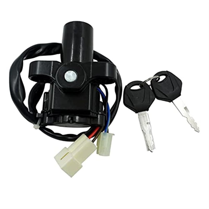 DEMULAX Motorcycle Ignition Switch Lock with 2 Keys - Image 1