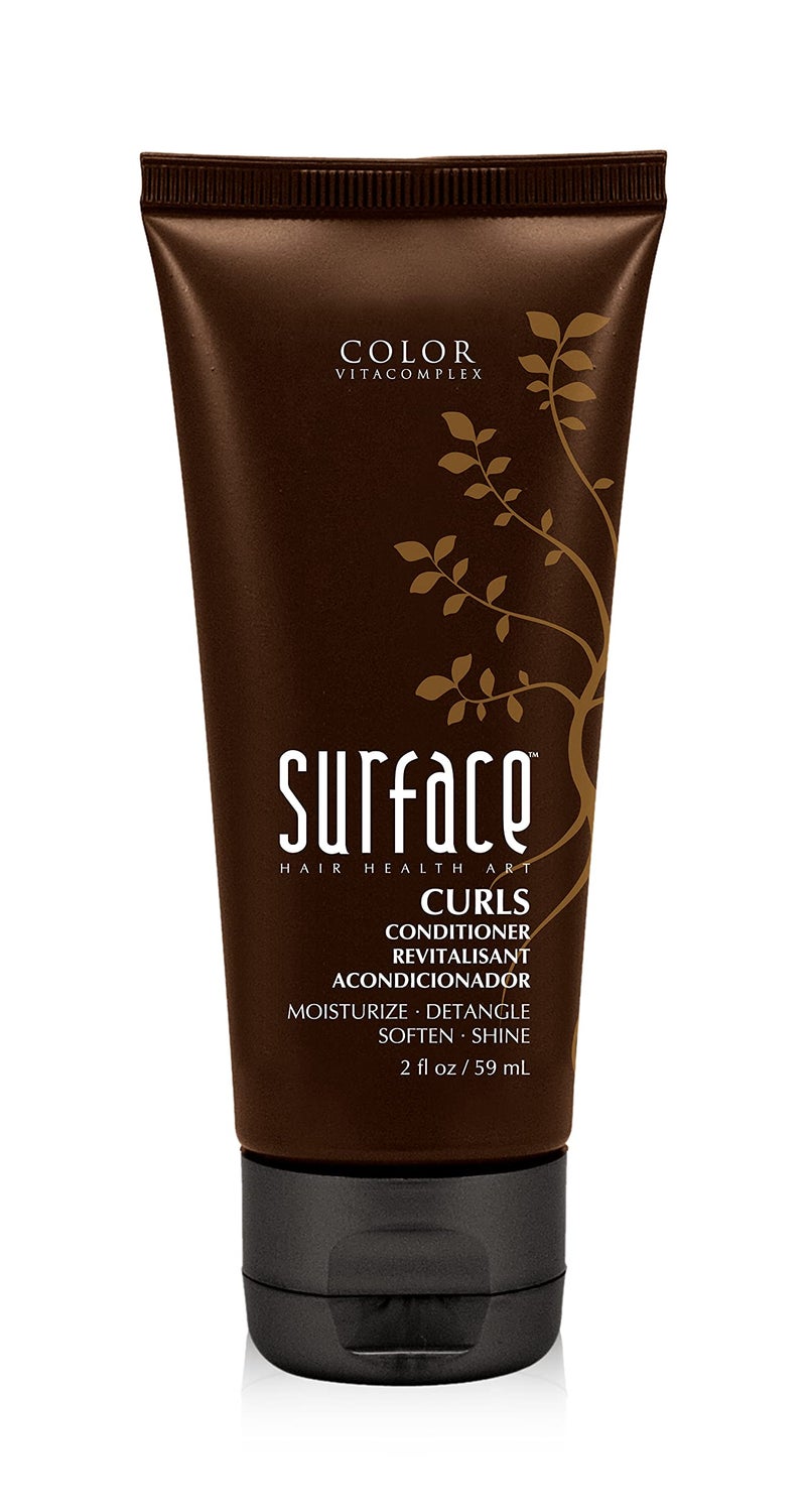 Surface Hair  Curls Moisturizing Conditioner Defines Adds Shine and Provides Frizz Free Style Longevity  2 fl oz