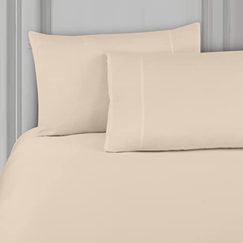 Spread Spain Madison Avenue Cotton with Light Silky and Sateen Sheets 400 Thread Count Super King Size Bedsheet with 2 Pillow Cover (108" x 108" inch Gold) - Image 5