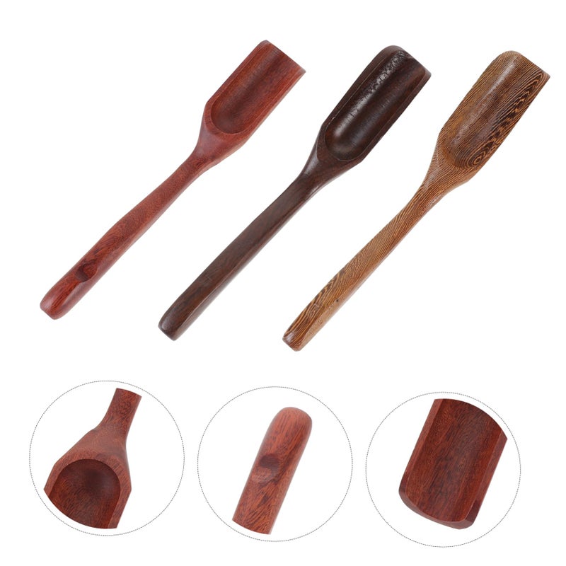 Vintage Wooden Tea Spoon Scoop Set Eco Friendly Home Kitchen Accessory - Image 4