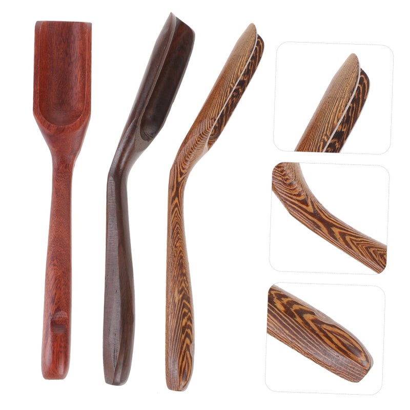 Vintage Wooden Tea Spoon Scoop Set Eco Friendly Home Kitchen Accessory - Image 5