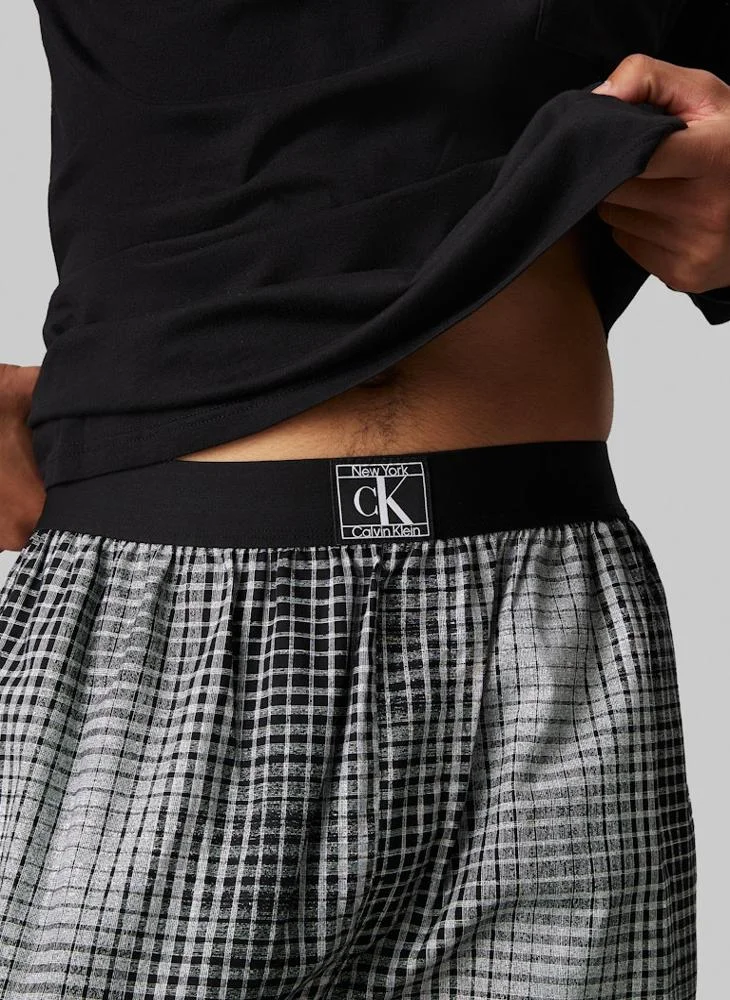 CALVIN KLEIN Crew Neck T-Shirt & Pants Set