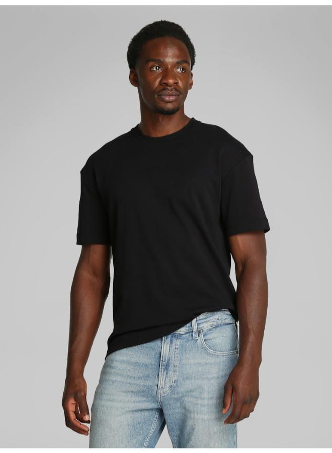 CALVIN KLEIN Interlock Crew Neck T-Shirt - Image 1