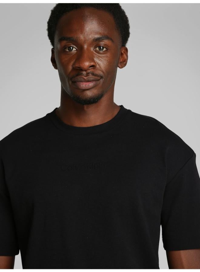 CALVIN KLEIN Interlock Crew Neck T-Shirt - Image 3