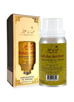 Hekayat Attar White Amber 100 ml Concentrated Perfume Oil  - Image 1