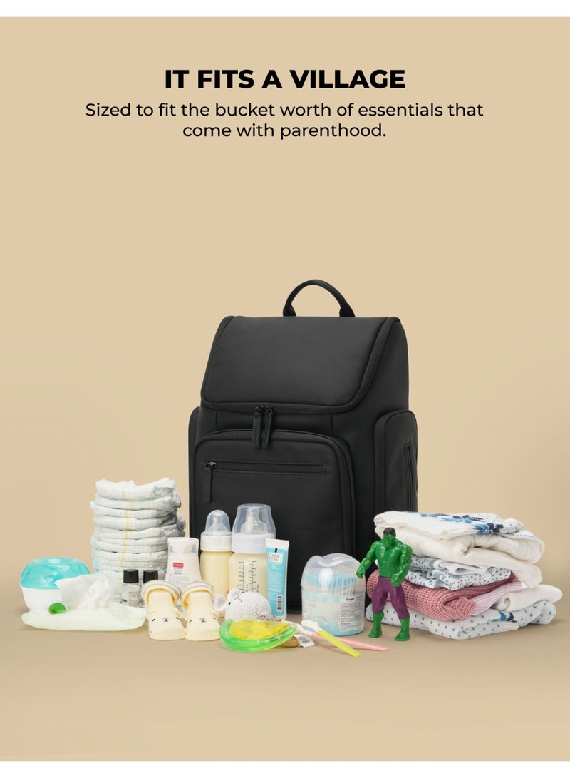Mokobara The Tinker Diaper Backpack - Premium Soft-Touch Polyurethane Material | Bedtime Story - Image 5