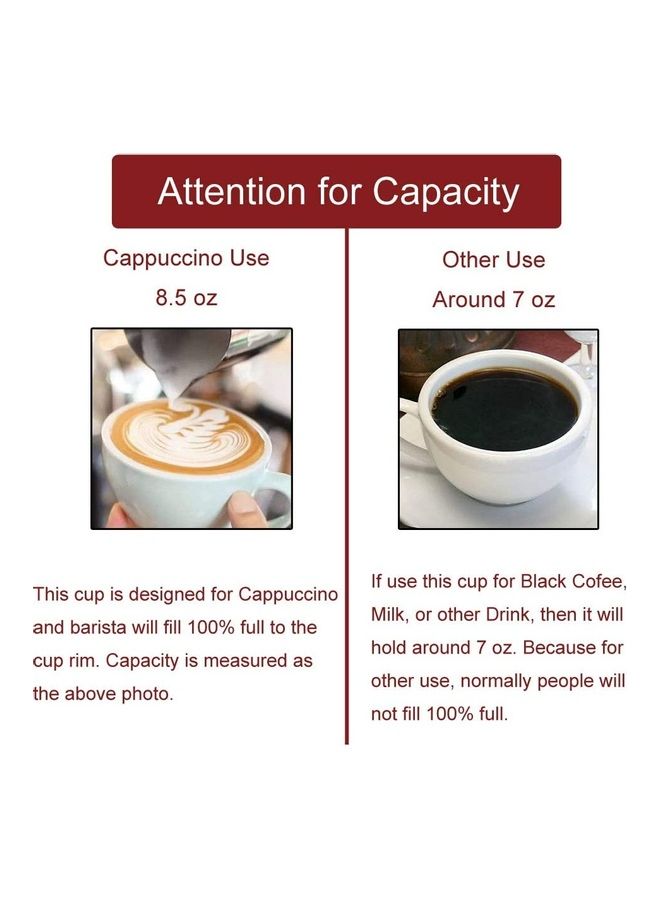 نيبمينينت طقم اكواب قهوة مكون من 6 قطع Scoria أسود - Image 4