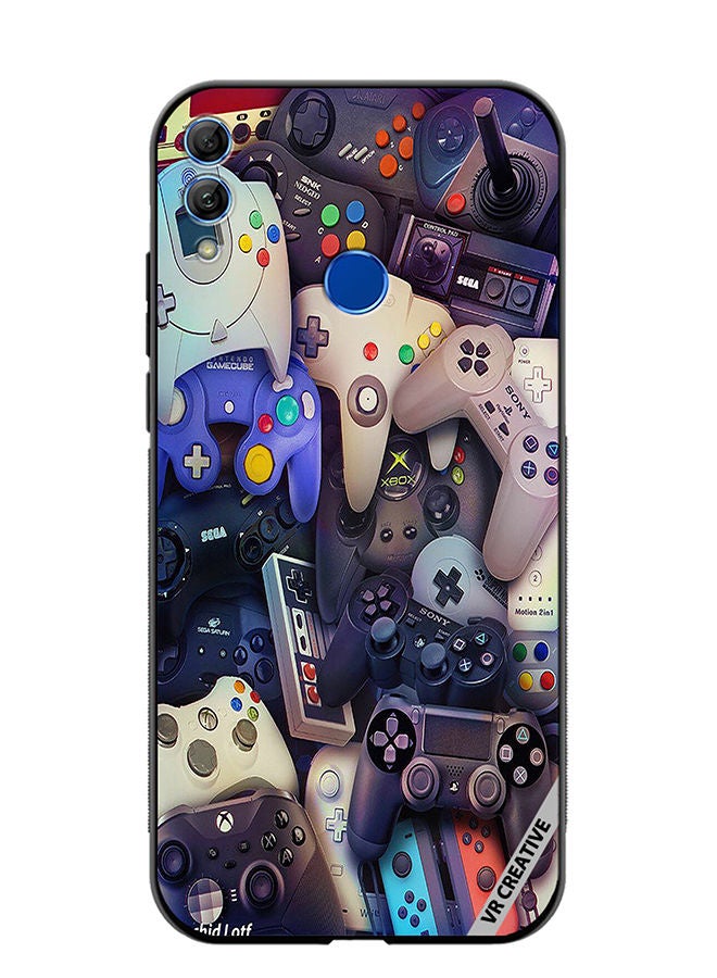 Protective Case Cover For Honor 10 Lite Remote Controls Design Multicolour