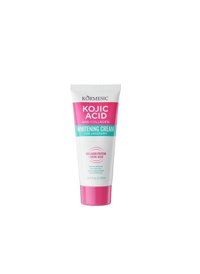 Whitening cream for body, underarms, armpits, knees, legs, elbows and inner thighs to lighten discolouration and brighten skin tone