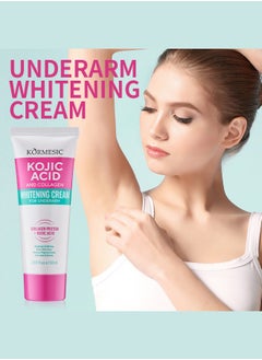 Kormesic Whitening cream for body, underarms, armpits, knees, legs, elbows and inner thighs to lighten discolouration and brighten skin tone  - Image 1