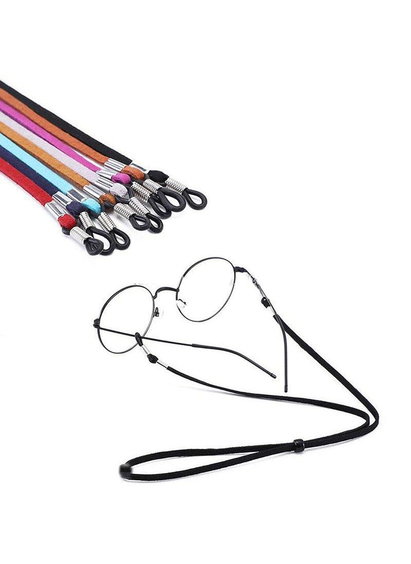 DIY Crafts Diy Crafts CTDIYHI47619 Items Glasses Chains Lanyards Cloth Match Coloful Glasses Neck Strap Spectacles Cord for All Spectacles Pack of 45 for Women Multicolor  - Image 1