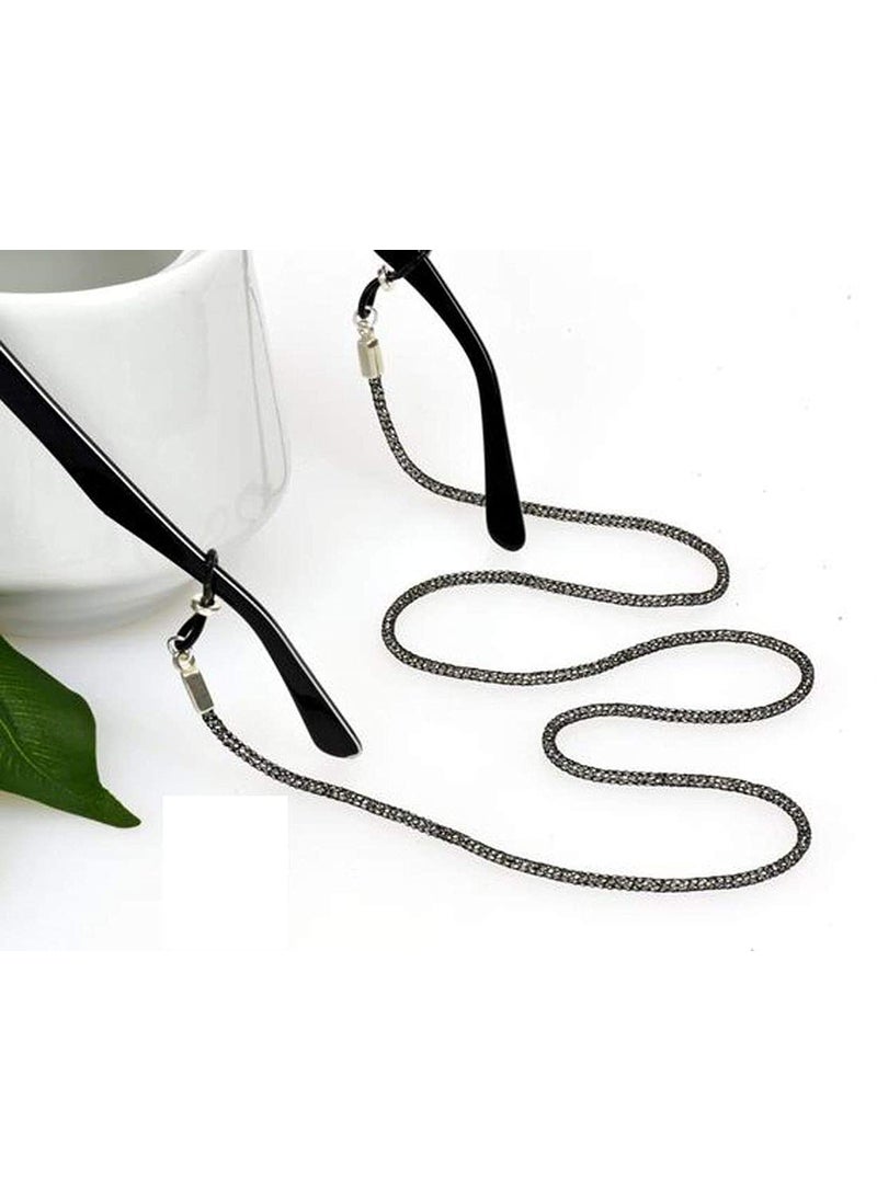 DIY Crafts Diy Crafts CTDIYHI47619 Items Glasses Chains Lanyards Cloth Match Coloful Glasses Neck Strap Spectacles Cord for All Spectacles Pack of 45 for Women Multicolor  - Image 5