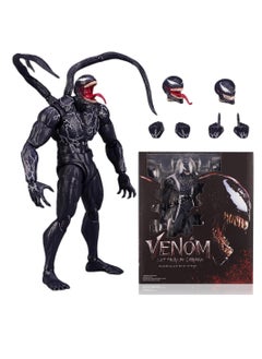 General 7 Inch Venom Action Figures Carnage Toy Figure Venom Action Figure Venom Carnage Toys Gifts for Family Friends Kids Collections  - Image 1