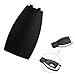 QBOONPT Car Key Rear Cover Key Shell Back Cover Replacement Key Fob Cover Compatible with Mercedes Benz BClass CClass EClass W204 3 Buttons Car Key Fob Case Car Interior AccessoriesBlack - Image 2