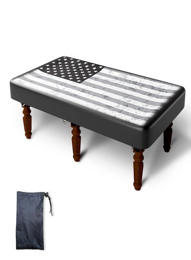 SEJGGKQ Pool Table Cover 7ft,Billiard Table Covers Waterproof Custom Tablecloth Dust Cloth,Indoor/Outdoor Billiards Topper Accessories for Protecting Felt Scratch-Resistant for para Bar,Billiard Room (7ft) - Image 1