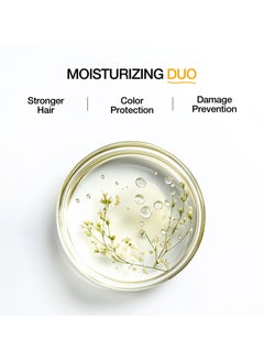 GK Hair Moisturizing Shampoo and Conditioner Duo 1000ml Conditioning and Moisturizing | For Men, Women and Daily Use | For Dry, Damaged, Curly and All Hair Types  - Image 3