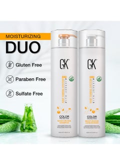GK Hair Moisturizing Shampoo and Conditioner Duo 1000ml Conditioning and Moisturizing | For Men, Women and Daily Use | For Dry, Damaged, Curly and All Hair Types  - Image 5
