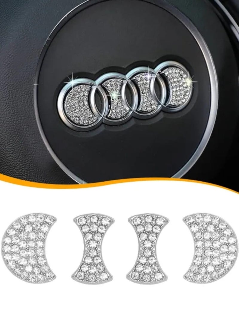 Crystal Sticker Compatible with Audi Steering Wheel - Image 1