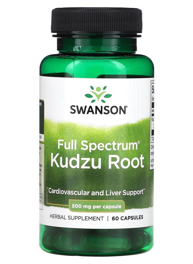SWANSON Full Spectrum Kudzu Root 500 mg 60 Capsules